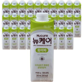 뉴케어 화이바(팩) 200ml 30팩 식이섬유 장건강 영양식, 1박스