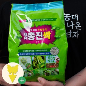 [농대나온남자] 총진싹 입제 3kg + 나비끈끈이트랩 토양해충관리제, 1개