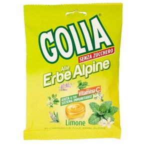 골리아 허벌 캔디 레몬 Golia Erbe Lemon Herbal Candies Sugar Free and Gluten Free