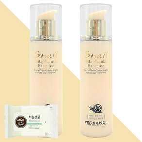 프로랑스 스네일 안티링클 에센스 100ml 2개(+하늘선물 물티슈 10매)