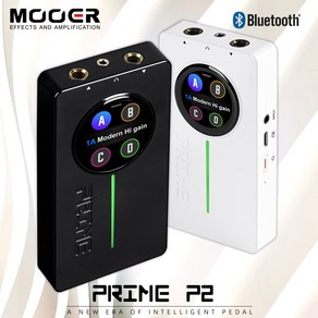 무어 PRIME P2 / Mooer 초소형 블루투스 멀티이펙터 (일렉기타 전용)