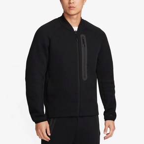 나이키 테크 플리스 봄버 재킷 블랙 간절기 점퍼 아우터 바람막이 NIKE BOMBER JACKET