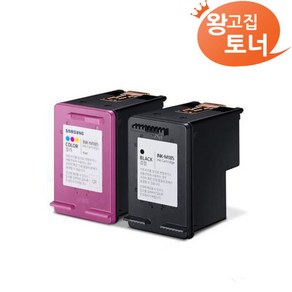 삼성재생잉크 (특대용량 세트) INK-M185 INK-C185 SL-J1680 J1683 J1685 J1780W J1780DW J1785W, 1개, 검정컬러세트