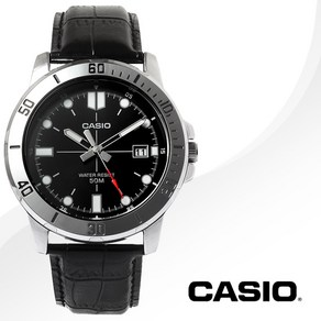 카시오 MTP-VD01L-1E 카시오시계 CASIO 남성용 아날로그 가죽 시계