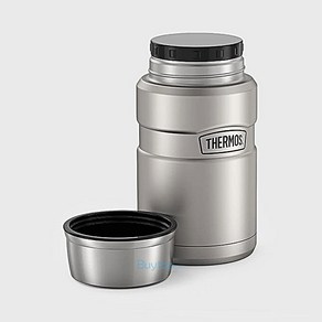 써모스 푸드자 보온죽통 도시락통 Matte Stainless Steel 710ml, 1개