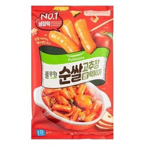 풀무원 순쌀 고추장 쌀떡볶이 480G 1개 (신선식품)