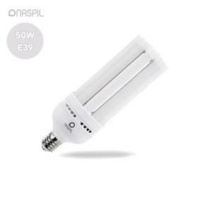 나스필 led 콘벌브 콘램프 전구 50W E39, 전구색, 1개