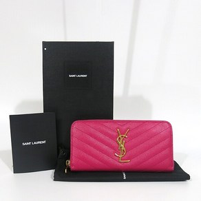 고이비토 중고명품 생로랑 캐비어 지피 월릿 장지갑 K1943YSL