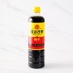 [메가마트]몽고 메주 양조간장 900ml, 1개