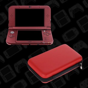 new 3DS XL 뉴큰다수 본체 파우치, 핑크 (125-3002), 1개