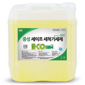 에코지엥 중성 세이프 식기세척기세제 18.75L 1종원료사용