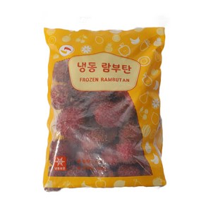 글로벌 냉동 람부탄, 1kg, 1개