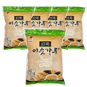 뚜레반 17곡 미숫가루, 1kg, 5개