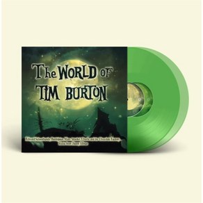 [LP] 팀 버튼 감독의 영화음악 모음집 (The Wold of Tim Buton) [투명 그린 컬러 2LP] : 찰리와 초콜릿 공장 배트맨 스위니 토드 외