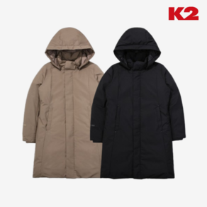 <국내정품> K2 여자 FW 겨울 데일리 아웃도어 윈드스토퍼 롱 기장 구스다운 코트 자켓 후드 탈부착 가능 아우터