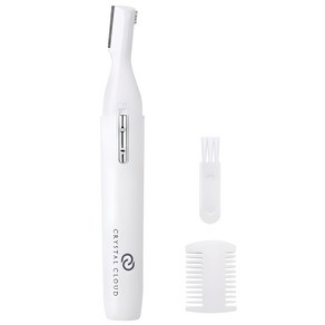크리스탈클라우드 전동 눈썹정리기 CC-609, 화이트