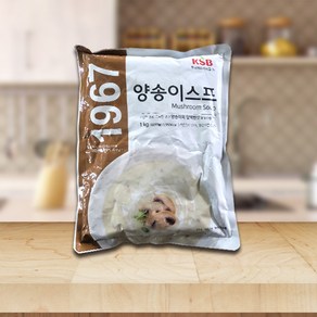 한국에스비 골드스푼 양송이스프 1kg, 1개