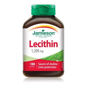 (캐나다 직송) 자미에슨 레시틴 소프트젤 100정 Jamieson Lecithin, 1개, 120g