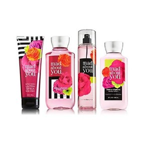 Bath Body Woks 배쓰앤바디웍스 매드어바웃유 디럭스 선물세트 로션~크림~향기미스트~샤워젤 4개 로트, 200ml