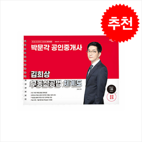 2025 박문각 공인중개사 김희상 부동산공법 체계도 (스프링) + 만화입문 증정