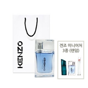 겐조 로 뿌르 옴므 EDT 30ml + 겐조미니 3종(랜덤) 쇼핑백, 1개