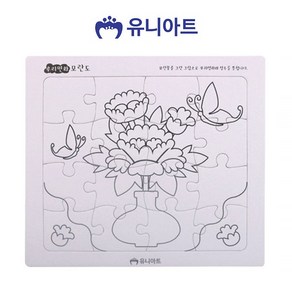 유니아트(DIY) 그리기퍼즐 (모란도) G15 (WD6896A)