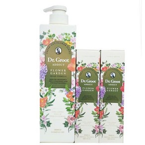 닥터그루트 애딕트 생화에디션 샴푸 680ml + 생화에디션 트리트먼트 100ml 2개 72시간 향기지속, 1개