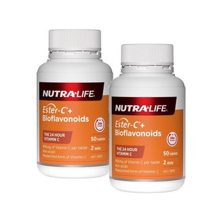 뉴트라라이프 에스터-C 1000MG 바이오플라보노이드 NUTRALIFE Este C Bioflavonoids, 2개, 50정