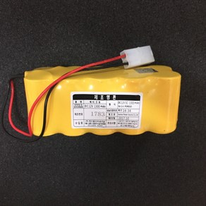 12v1300mAh 예비전원 비상 유도등 청소기 소방 배터리, 1개, 1개입