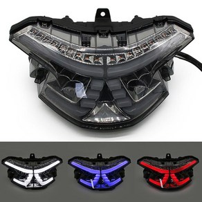 오토바이 후방 테일 램프 미등 브레이크 LED 혼다 pcx150 pcx 150 PCX125 2018 2019 2020, 73390, 1개