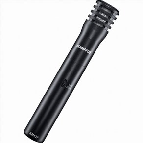 슈어 SHURE SM137 /악기녹음용 콘덴서마이크/단일지향성