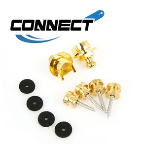 CONNECT - Stap Lock / 커넥트 스트랩락 Gold (쉘러 Secuity Lock 호환가능) , *, 1개