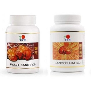 DXN 1 Bottle Reishi Gano RG 90 Capsule + 1 Bottle Ganocelium GL 90 Capsules, 90정, 2개