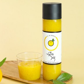 남해안 해풍맞은 유자 통째로 갈아만든 유자청 600g 2병