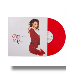 머라이어 캐리 크리스마스 캐롤 레드 컬러반 LP Mariah Carey - Merry Christmas