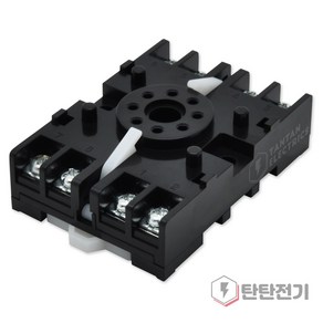 TS-05 8핀 타이머 소켓 릴레이 찬넬 DIN 레일 부착형 8 Pin Controller Sockets 삼영전기