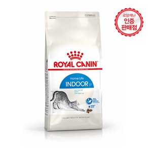로얄캐닌 캣 인도어 400g 실내묘 고양이사료, 1개, 닭