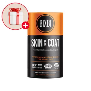 빅스비 처방 약용버섯 스킨앤코트 피부피모 (Skin&Coat) 강아지 고양이 영양제, 피부/피모, 단품, 1개