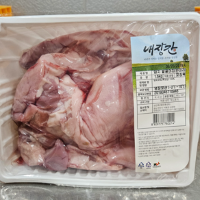 꿀맛컴퍼니 한돈 돼지발골머리 반마리분 (냉장), 1개, 1.5kg