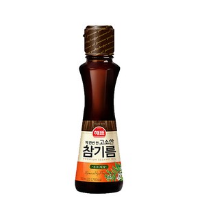 해표 고소한 참기름 110ml