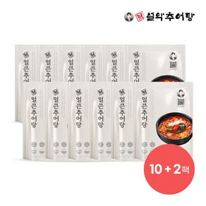 [KT알파쇼핑][남가네 설악추어탕] 얼큰이추어탕 450g 10팩+2팩(총 12팩)