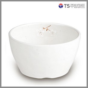 [돌산멜라민] 안개꽃연마블 신일식공기(DS-6568 DS-6569) - 공기 대접 국물기 (업소용그릇 멜라민그릇 예쁜그릇 식당접시 멜라민볼 멜라민찬기), 소 (6568), 1개