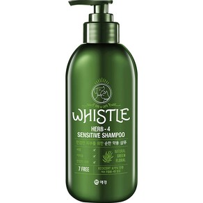휘슬 허브4 약용 반려동물 샴푸, 500ml, 18개