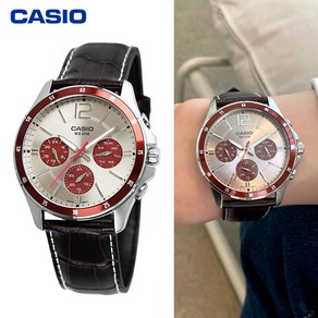 CASIO 카시오 남성용 멀티펑션 시계 MTP-1374L-7A1