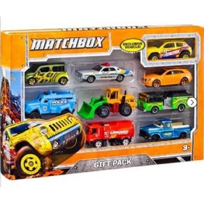 MATCHBOX 매치박스 미니카 세트 X7111 자동차 중장비 트럭 지프 다이캐스트, 1개