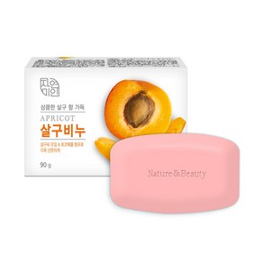 무궁화 세수비누 모음 부담없는, 자연미인 살구비누, 90g