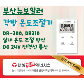 대성셀틱 메인 온도조절기 DR-300 DR-310 거실 각방, 메인 DR-300