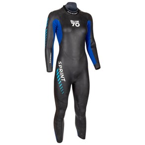 Blueseventy 여성용 2023 스프린트 풀수트 잠수복, Black, WXS