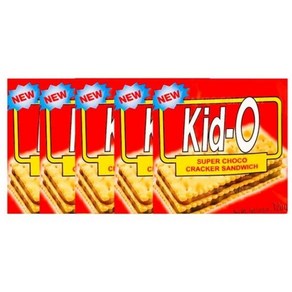 키드오 슈퍼초코 크래커 샌드위치, 120g, 5개