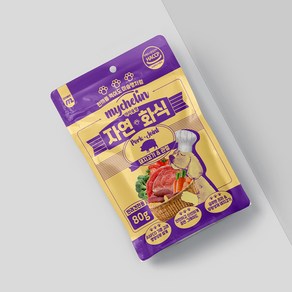 마이슐랭 자연화식 돼지고기＆관절 80g/강아지습식, 80g, 1개